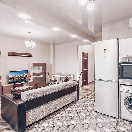 Apartment Квартира На Проспекте Победителей С Террасой . *